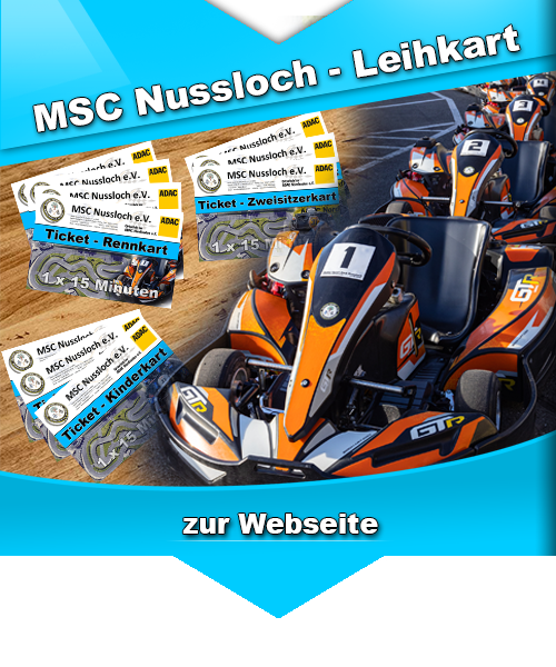 Geschenkgutschein – MSC-Nussloch – Leihkart